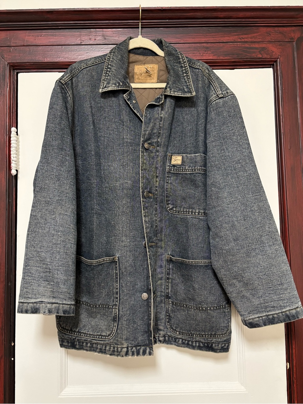 GAP Denim - Quilt-Lined Denim Chore Jacket - Blue